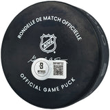 Jonathan Toews Autographed Official Winnipeg Jets Logo Hockey Game Puck Beckett BAS Witness Stock #250560