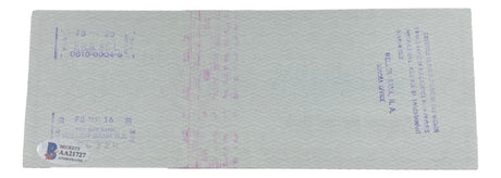 Stan Musial St. Louis Cardinals Signed Bank Check #5492 BAS - Sports Integrity