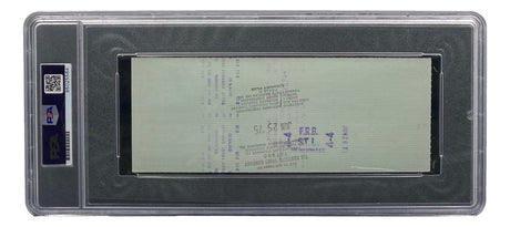 Stan Musial St. Louis Cardinals Signed Bank Check PSA/DNA 85025564 - Sports Integrity