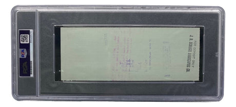 Stan Musial St. Louis Cardinals Signed Bank Check PSA/DNA 85025574 - Sports Integrity