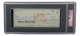 Stan Musial St. Louis Cardinals Signed Bank Check PSA/DNA 85025604 - Sports Integrity