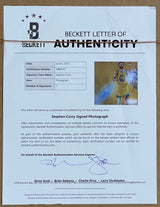 Stephen Curry Signed Framed 16x20 Golden State Warriors 62 Point Game Photo BAS - Sports Integrity