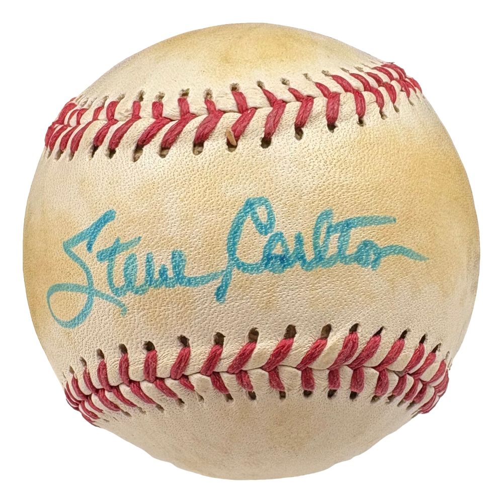 Steve Carlton Philadelphia Phillies Signed Wilson Baseball PSA/DNA