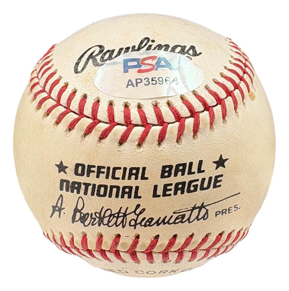 Steve Garvey Los Angeles Dodgers Signed National League Baseball PSA/DNA