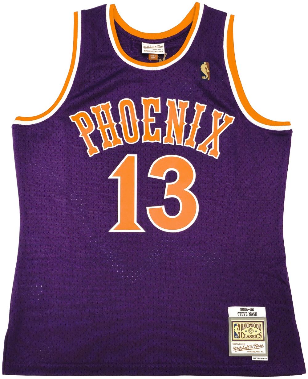 Steve Nash Signed Phoenix Suns 2005/06 M&N Swingman Jersey BAS ITP