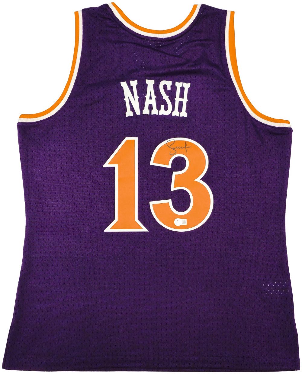 Steve Nash Signed Phoenix Suns 2005/06 M&N Swingman Jersey BAS ITP