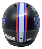 Steve Spurrier Signed Florida FS Black Speed Replica Helmet 66 Heisman BAS
