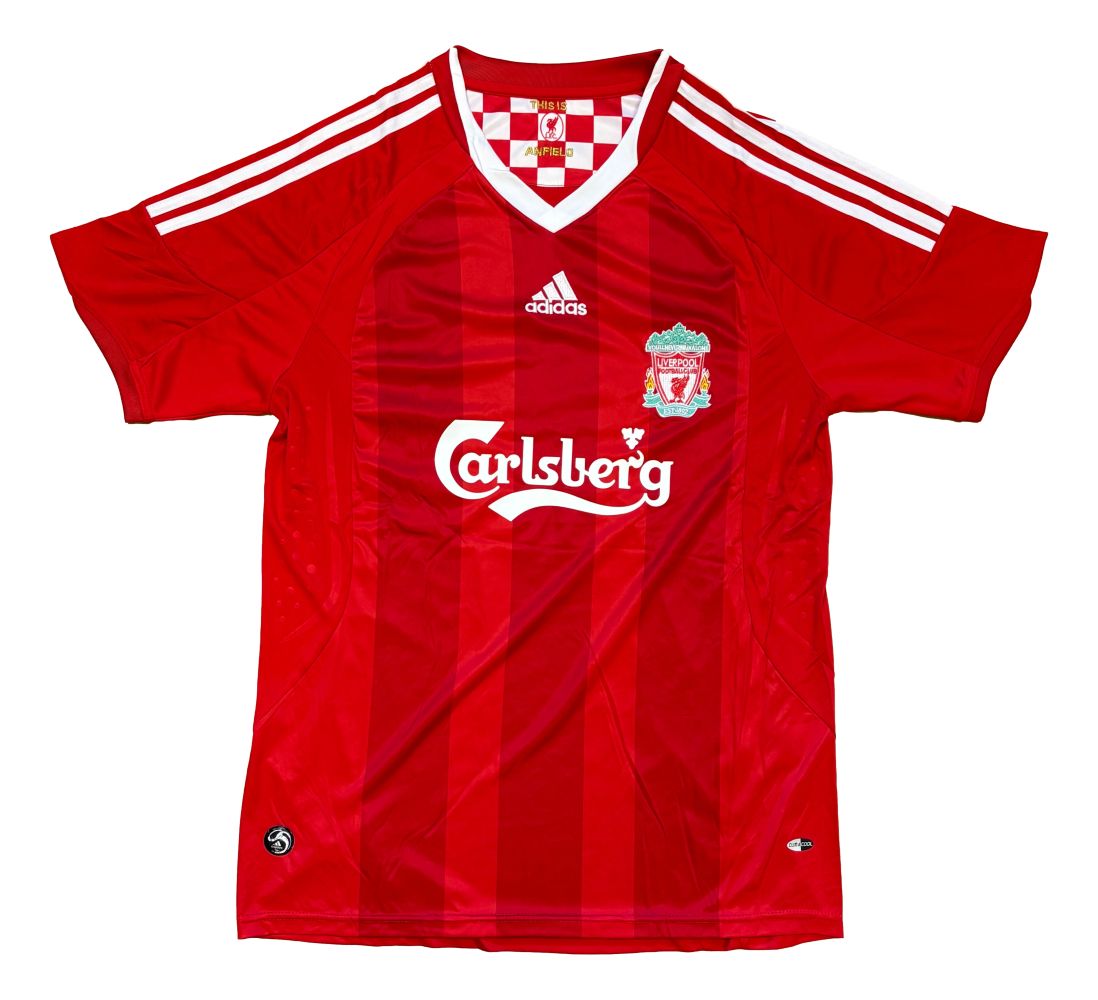 Steven Gerrard Signed Liverpool FC Adidas Soccer Jersey BAS