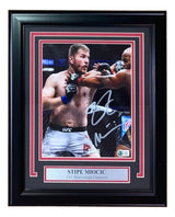 Stipe Miocic Signed Framed 8x10 MMA Photo BAS