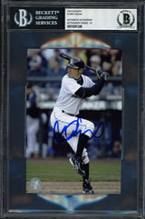 Ichiro Suzuki Autographed 4x6 Photo Seattle Mariners Auto Grade Gem Mint 10 Beckett BAS Stock #251036