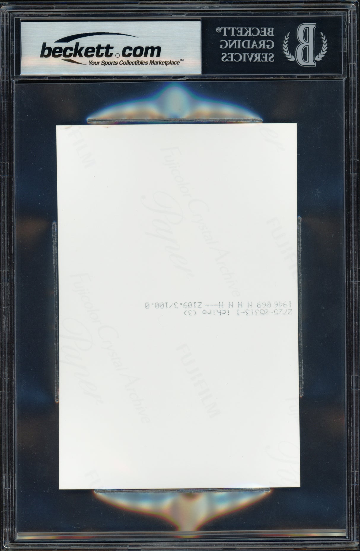 Ichiro Suzuki Autographed 4x6 Photo Seattle Mariners Auto Grade Gem Mint 10 Beckett BAS Stock #251036