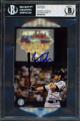 Ichiro Suzuki Autographed 4x6 Photo Seattle Mariners Auto Grade Gem Mint 10 Beckett BAS Stock #251037