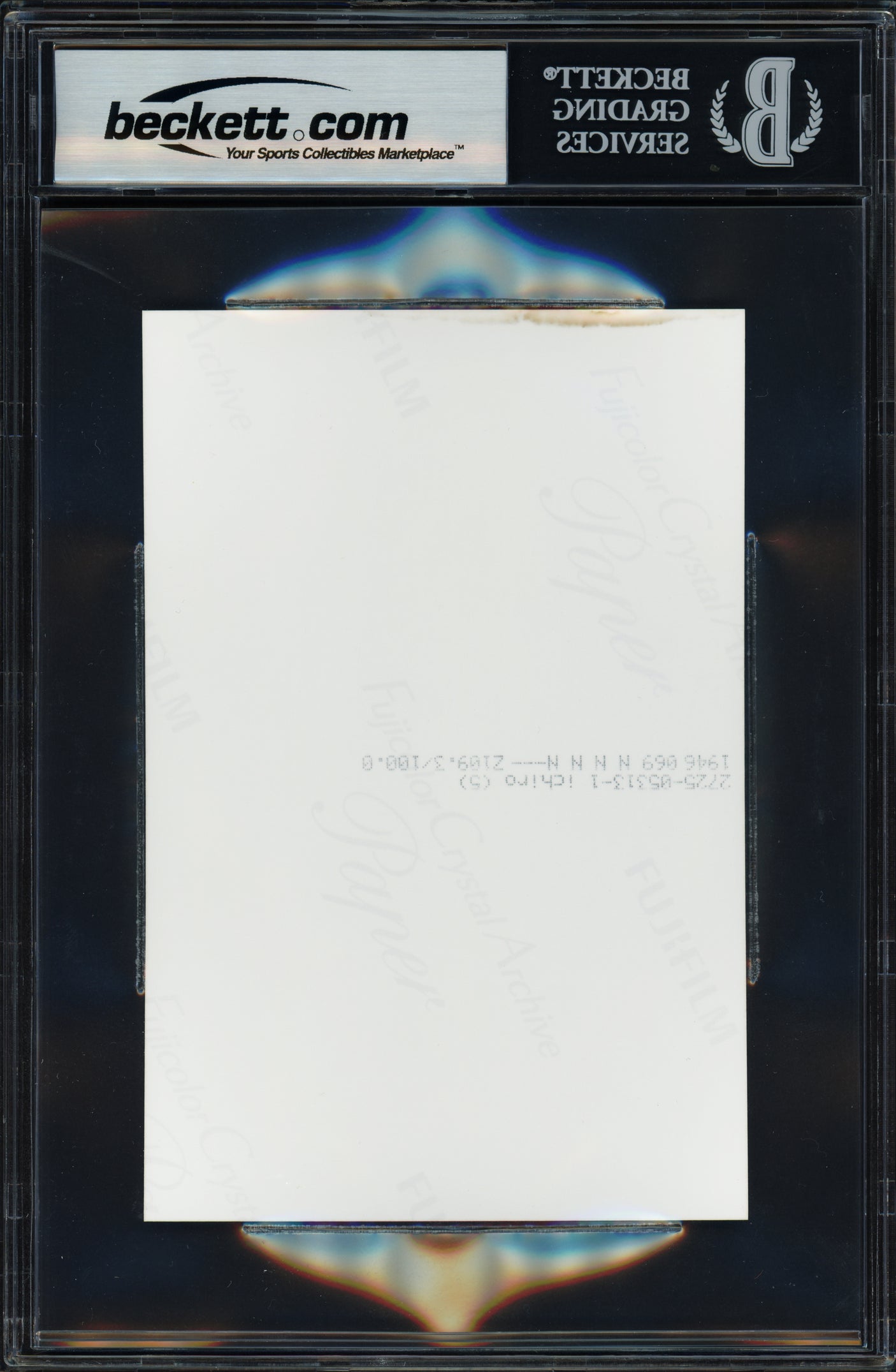 Ichiro Suzuki Autographed 4x6 Photo Seattle Mariners Auto Grade Gem Mint 10 Beckett BAS Stock #251037