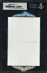 Ichiro Suzuki Autographed 4x6 Photo Seattle Mariners Auto Grade Gem Mint 10 Beckett BAS Stock #251038