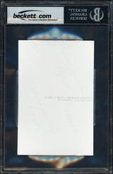 Ichiro Suzuki Autographed 4x6 Photo Seattle Mariners Auto Grade Gem Mint 10 Beckett BAS Stock #251041