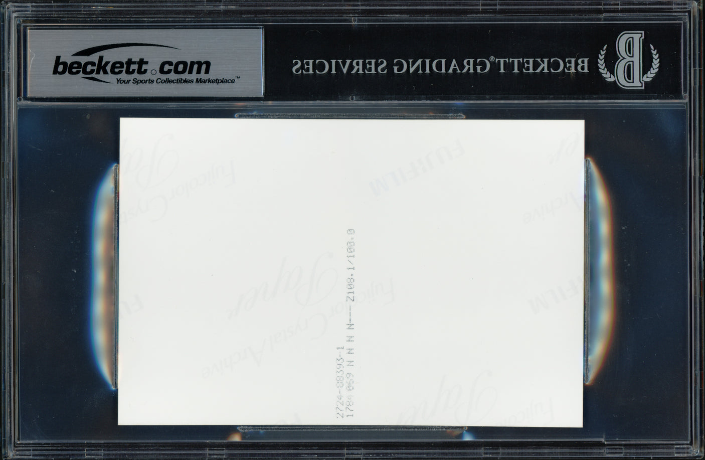 Ichiro Suzuki Autographed 4x6 Photo WBC Team Japan Auto Grade Gem Mint 10 Beckett BAS Stock #251043