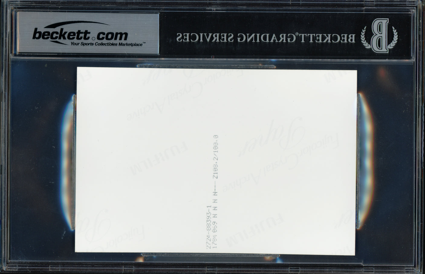 Ichiro Suzuki Autographed 4x6 Photo WBC Team Japan Auto Grade Gem Mint 10 Beckett BAS Stock #251044