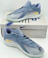 Giannis Antetokounmpo Autographed 2024 Player Exclusive (PE) Promo Ashn Slt & Laser Orange Nike Zoom Freak 6 Shoes Milwaukee Bucks Size 17 Beckett BAS Witness Stock #252747