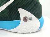 Giannis Antetokounmpo Autographed 2019 Player Exclusive (PE) Promo White/Soar/Black/Fir Nike Zoom Freak 1 MSCO Shoes Milwaukee Bucks Size 17 Beckett BAS Witness Stock #252759