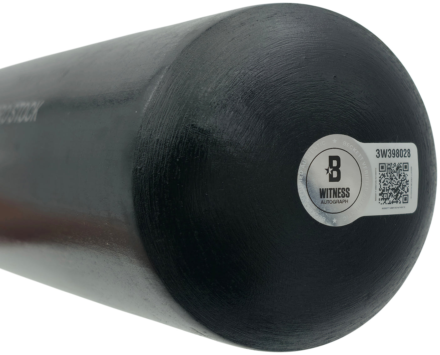 Ted Simmons Autographed Black Louisville Slugger Pro Stock Baseball Bat St. Louis Cardinals (Scratches) Beckett BAS Witness Stock #252590