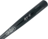 Edgar Martinez Autographed Black Louisville Slugger Pro Stock Baseball Bat Seattle Mariners Beckett BAS Witness Stock #252588