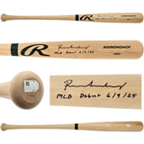 Roman Anthony Autographed Blonde Rawlings Adirondack Pro Baseball Bat Boston Red Sox "MLB Debut 6/9/25" Fanatics & MLB Holo Stock #252779