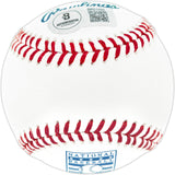 Nolan Ryan Autographed Official Hall of Fame HOF Logo Baseball Texas Rangers Beckett BAS QR Stock #252453