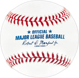 Nolan Ryan Autographed Official Hall of Fame HOF Logo Baseball Texas Rangers Beckett BAS QR Stock #252453