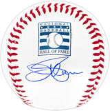Jim Palmer Autographed Official Hall of Fame HOF Logo Baseball Baltimore Orioles Beckett BAS Witness Stock #252454