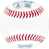 Jim Palmer Autographed Official Hall of Fame HOF Logo Baseball Baltimore Orioles Beckett BAS Witness Stock #252454