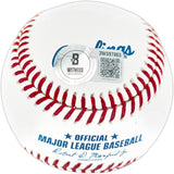 Ted Simmons Autographed Official MLB Baseball St. Louis Cardinals "HOF 2020" Beckett BAS Witness Stock #252455