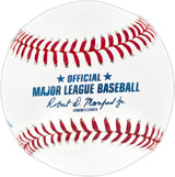 John Smoltz Autographed Official Hall of Fame HOF Logo Baseball Atlanta Braves Beckett BAS Witness Stock #252791