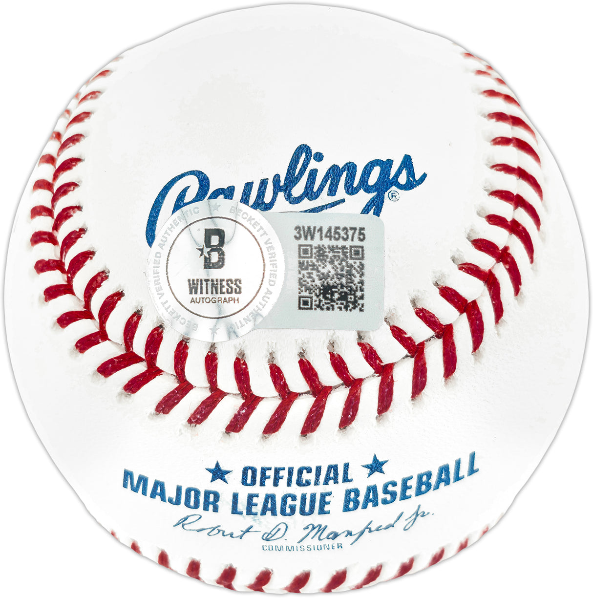 John Smoltz Autographed Official MLB Baseball Atlanta Braves "HOF 15" Beckett BAS Witness Stock #252792