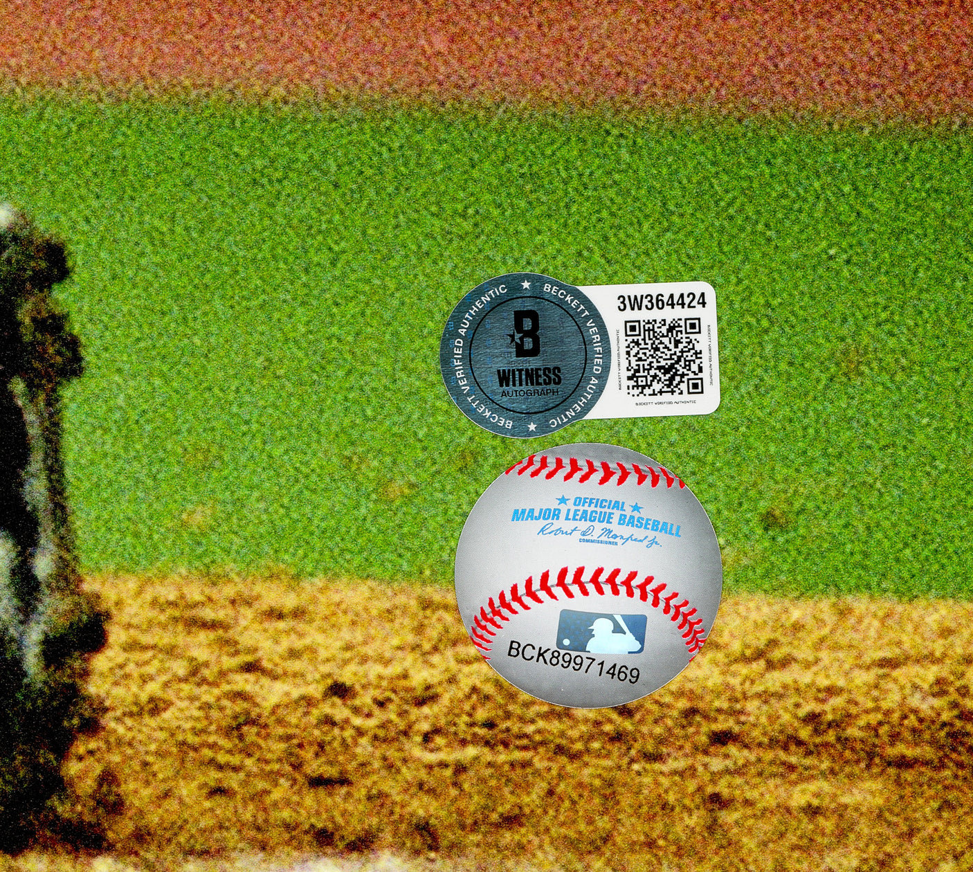 Edgar Martinez Autographed 16x20 Photo Seattle Mariners (The Double) Beckett BAS Witness Stock #252464