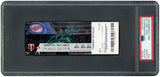 Julio Rodriguez Autographed 2022 MLB Debut Rookie Full Ticket Seattle Mariners PSA 10 April 8th, 2022 PSA/DNA Stock #253244