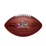Unsigned Official NFL Leather Super Bowl LX Logo Game 'The Duke' Football (Teams on Back) Stock #261516