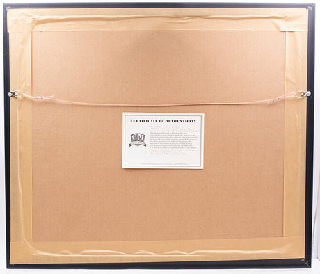 Superman Flag 12x16 Framed DC Comic Limited Edition Giclee - Sports Integrity