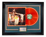 Taylor Swift Framed The Life Of A Showgirl Vinyl Sleeve w/ Laser Engraved Auto