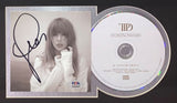 Taylor Swift Signed Framed TTPD Insert w/ 13x19 Litho Signed by Tony Santiago PSA+SI