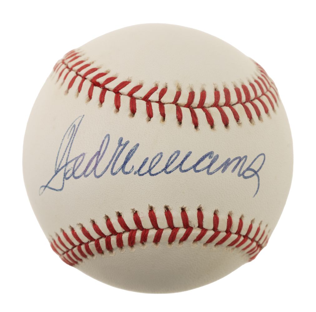 Ted Williams Red Sox Signed Official American League Baseball JSA ZZ44379