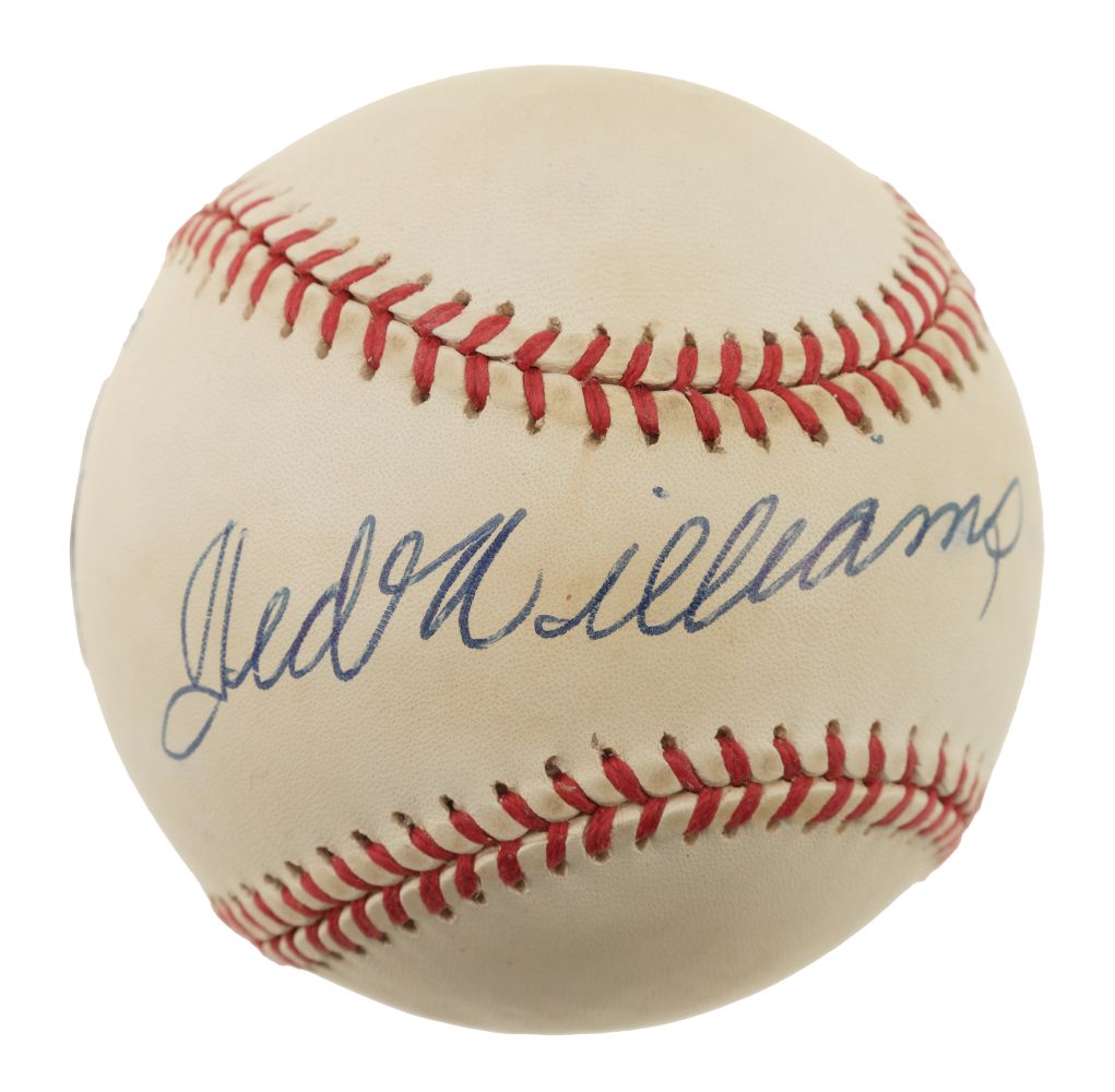 Ted Williams Red Sox Signed Official American League Baseball JSA ZZ44383