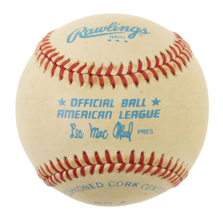 A Ted Williams Red Sox signed Official American League baseball by Sports Integrity, authenticated by JSA (ZZ44591).