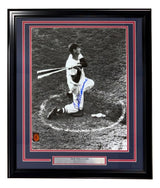 Ted Williams Signed Framed 16x20 Boston Red Sox On Deck Photo PSA/DNA LOA
