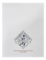 Ted Williams Signed 1994 Ted Williams Museum Program Williams Hologram - Sports Integrity