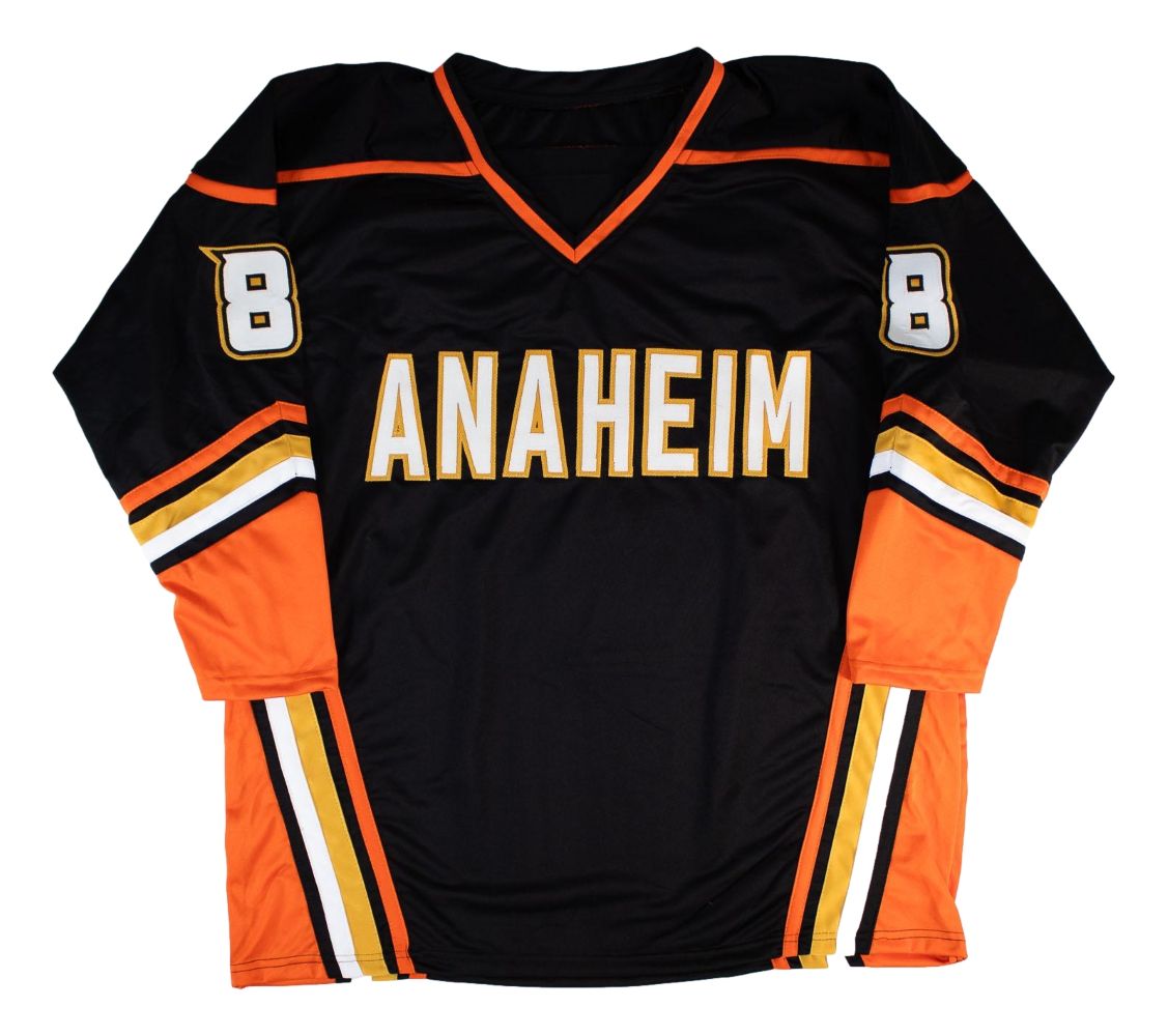 Teemu Selanne Anaheim Signed Black Hockey Jersey HOF 17 BAS