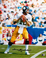 Terry Bradshaw Signed 16x20 Pittsburgh Steelers Photo BAS