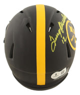 Terry Bradshaw Signed Pittsburgh Steelers Eclipse Mini Speed Helmet BAS