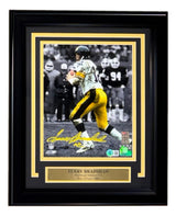 Terry Bradshaw Signed Framed 8x10 Pittsburgh Steelers Photo BAS