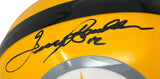 Terry Bradshaw Signed Pittsburgh Steelers Yellow FS Replica Helmet JSA