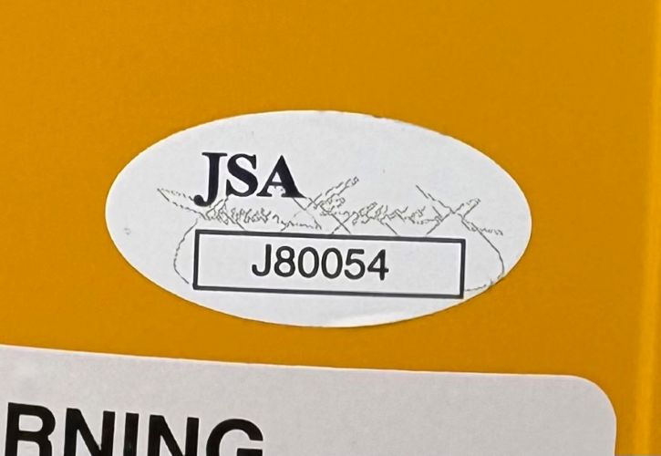 Terry Bradshaw Signed Pittsburgh Steelers Yellow FS Replica Helmet JSA